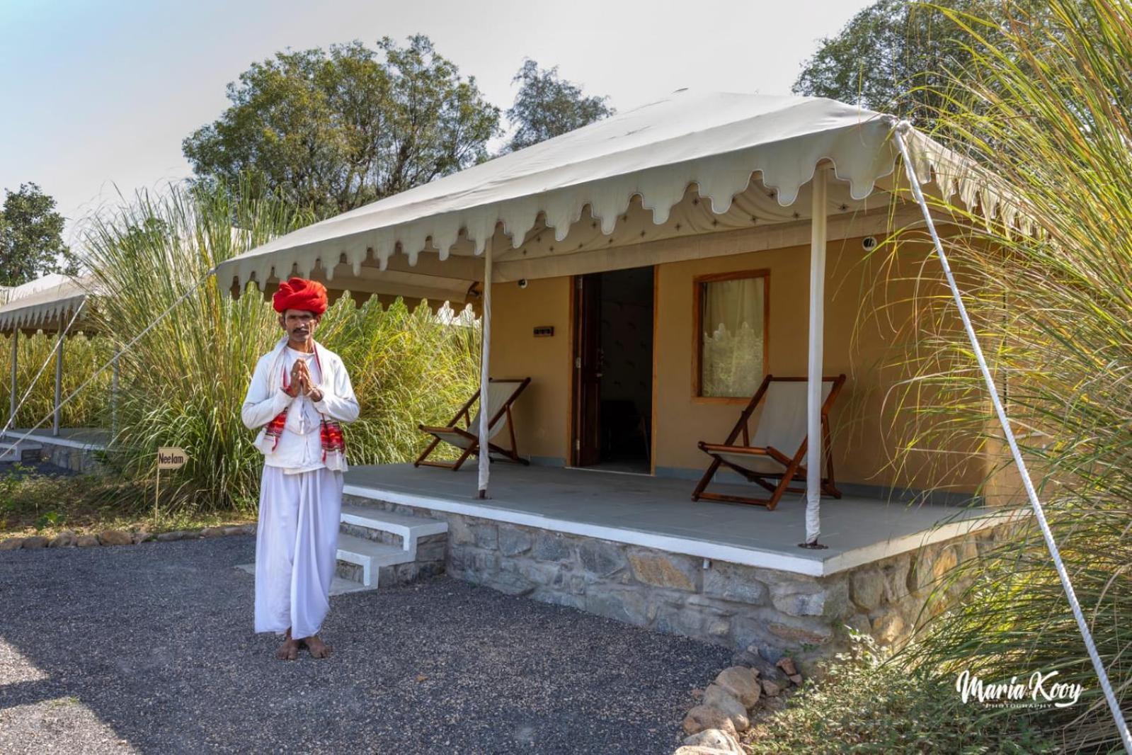 Luxury tent Dera Jawai - Safari In Jawai Bandh *